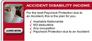 Accident Disability Income